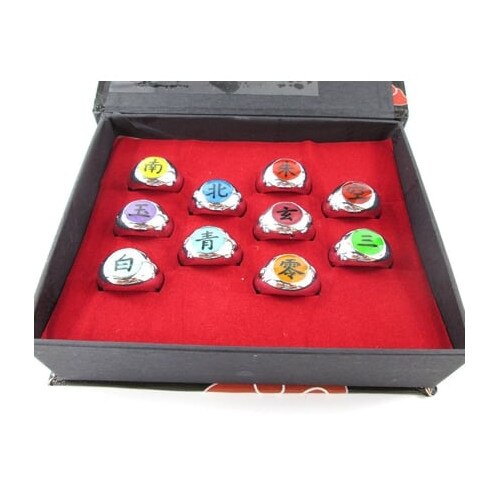 Figurine set 10 personaje Naruto Akatsuki Uzumaki Kakuzu Conan