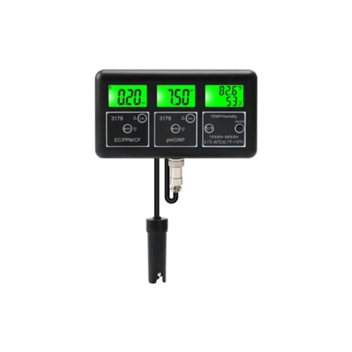 Monitor digital de calitate a apei 7-in-1, multifunctional, ALIN1178-3