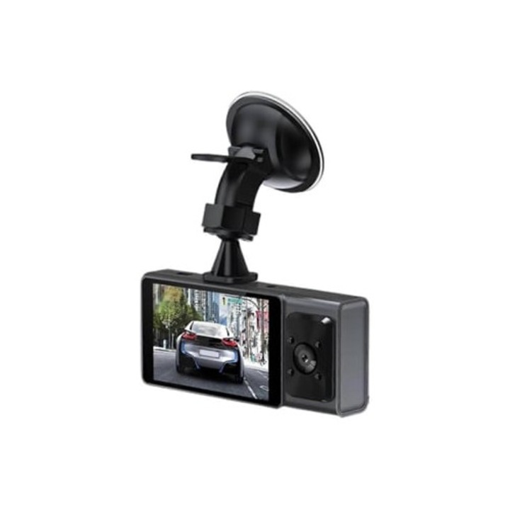 Camera de bord Slowmoose, 1080p, Wi-Fi HD, viziune nocturna, senzor G, monitorizare parcare