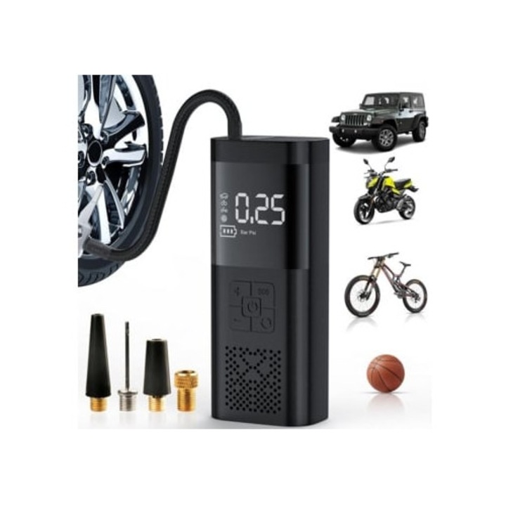 Compresor auto portabil Slowmoose 180 PSI 4000 PSI