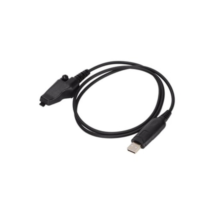 Cablu de programare USB pentru statii radio Kenwood, compatibil cu Nx 200, Nx 300, Tk 2180, Tk 3180