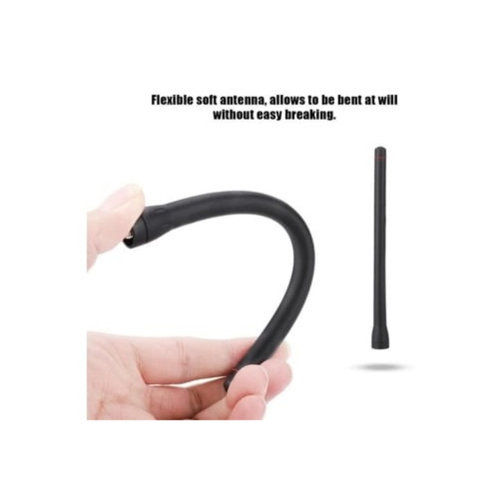 Antena VHF F11 pentru walkie talkie, 16cm, set