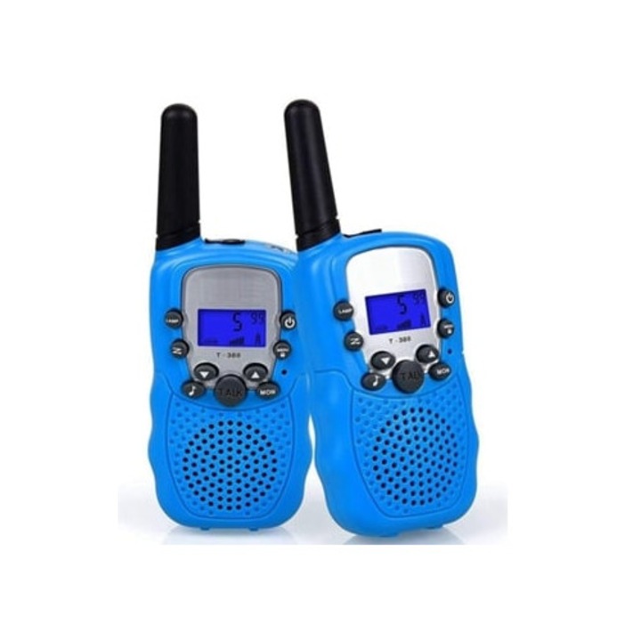 Statii radio Walkie Talkies, 8 canale, set 1 pereche