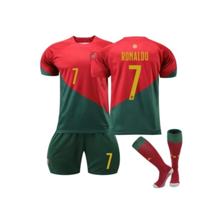 Ronaldo No. 7 Portugália hazai mez 22/23 gyerekeknek és felnőtteknek, 120/13