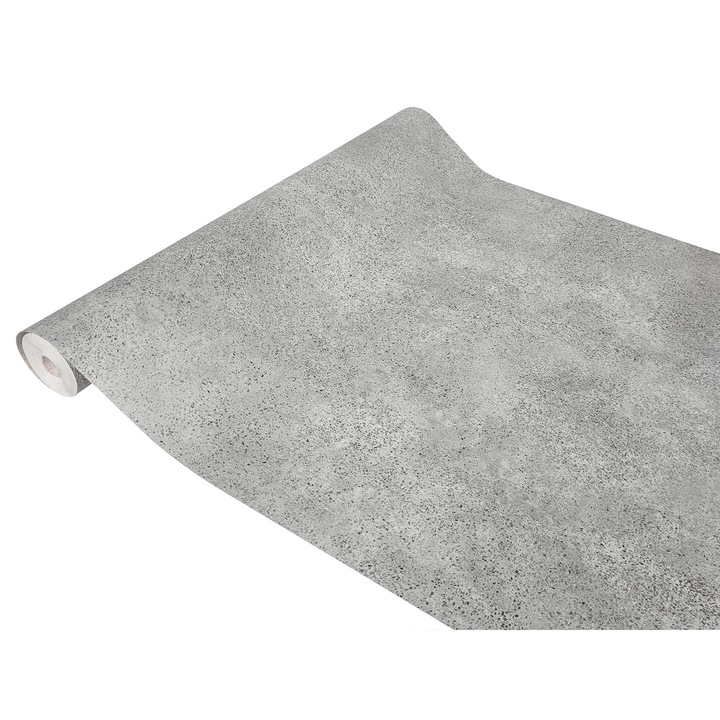 Autocolant pentru dulap de haine sub forma de sticker, 67 x 200 cm, DecoMeister®, Model Beton patat, D056-067R0200