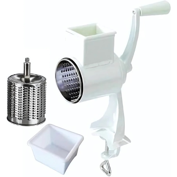 Masina de tocat nuci Barste, fabricat din otel si inox, prindere menghina, greutate 600g