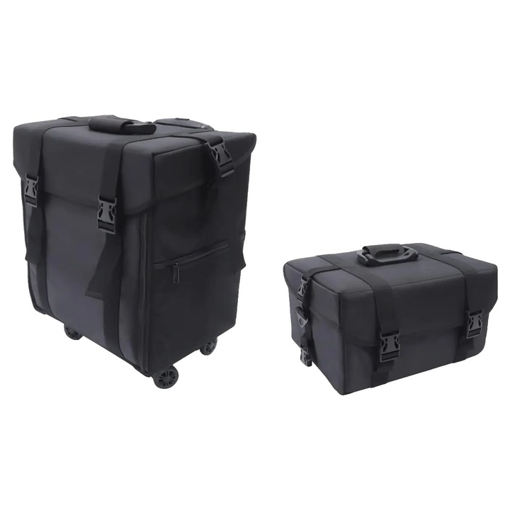 Carcasa profesionala, 2-in-1, 8 sertare, negru, 44x35x71.5cm