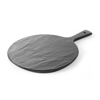 Platou Hendi, melamina cu maner, cu aspect ardezie 424x300x(H)7 mm Platou Hendi, melamina cu maner, cu aspect ardezie 424x300x(H)7 mm