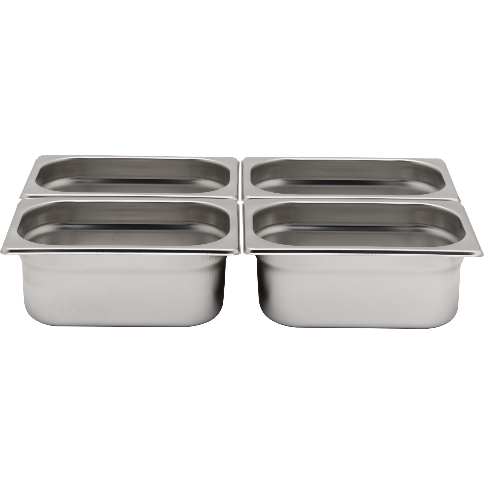 Tava Hendi Gastronorm GN 1/4 200 mm 5.5 lt - gama Profi Line, otel inoxidabil