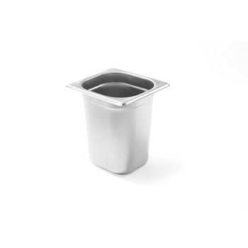 Tava Hendi Gastronorm GN 1/6 200 mm 3.4 lt , gama Budget Line, otel inoxidabil Tava Hendi Gastronorm GN 1/6 200 mm 3.4 lt , gama Budget Line, otel inoxidabil