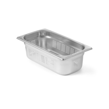 Tava Hendi perforata Gastronorm GN 1/2 65 mm 2.5 lt - gama Profi Line, otel inoxidabil Tava Hendi perforata Gastronorm GN 1/2 65 mm 2.5 lt - gama Profi Line, otel inoxidabil