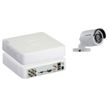 Kit Supraveghere full HD 1080P cu 1 Camera Exterior IR 20m + DVR 4 canale video / 1 canal audio Kit Supraveghere full HD 1080P cu 1 Camera Exterior IR 20m + DVR 4 canale video / 1 canal audio