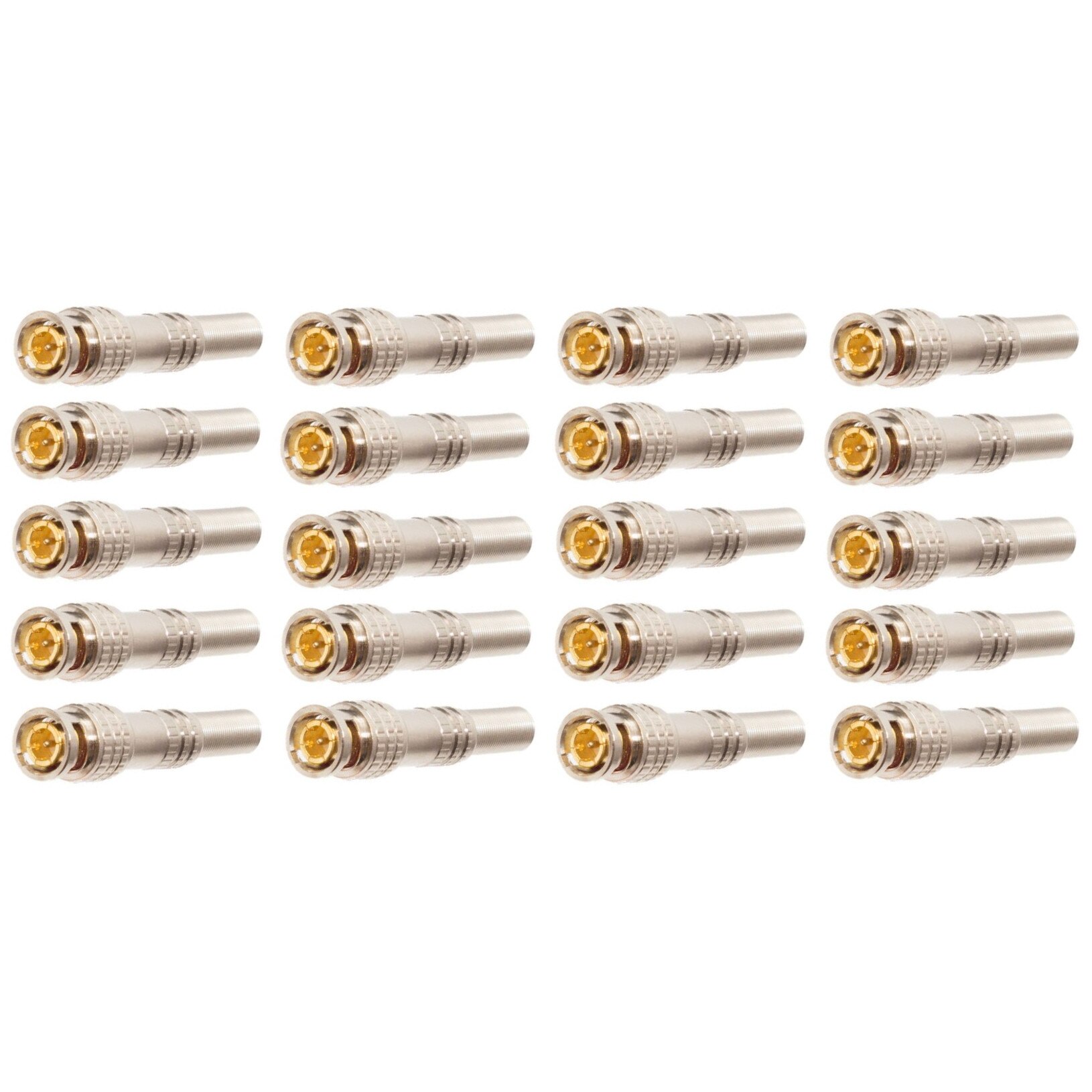 Set 20 buc Mufa semnal video BNC Tata pentru cablu coaxial