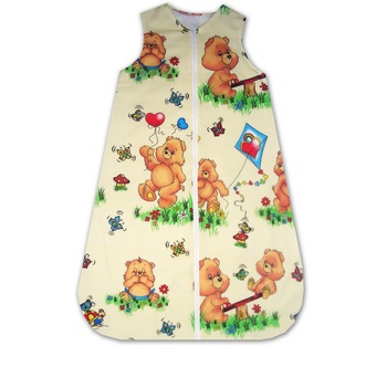Sac de dormit iarna ursuletul pe balansoar 64 cm Sac de dormit iarna ursuletul pe balansoar 64 cm