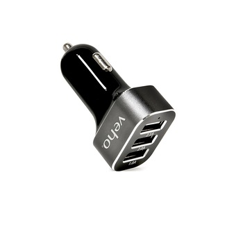 Alimentator auto Veho VAA-010 cu 3 porturi USB separate, 1 x 2.1A, 1 x 2.0A, 1 x 1.0A Alimentator auto Veho VAA-010 cu 3 porturi USB separate, 1 x 2.1A, 1 x 2.0A, 1 x 1.0A
