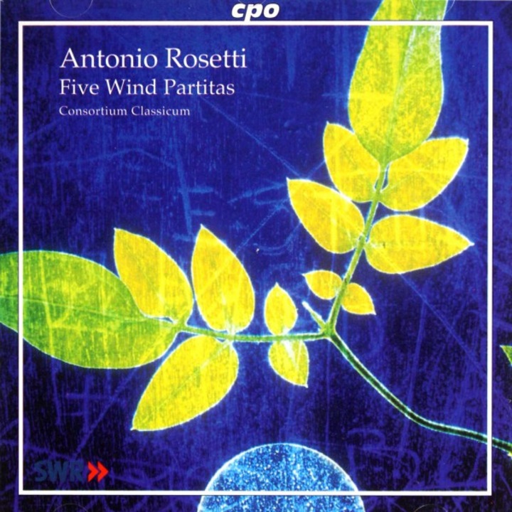 Antonio Rosetti: Partiten fur Blssser Nr.8, 9, 11, 14, 15 [CD]