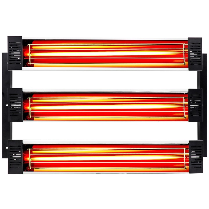 Infralámpa festékszárító, DT-KF3000W, 3000W, 220V, 850x550mm, 2.67kg