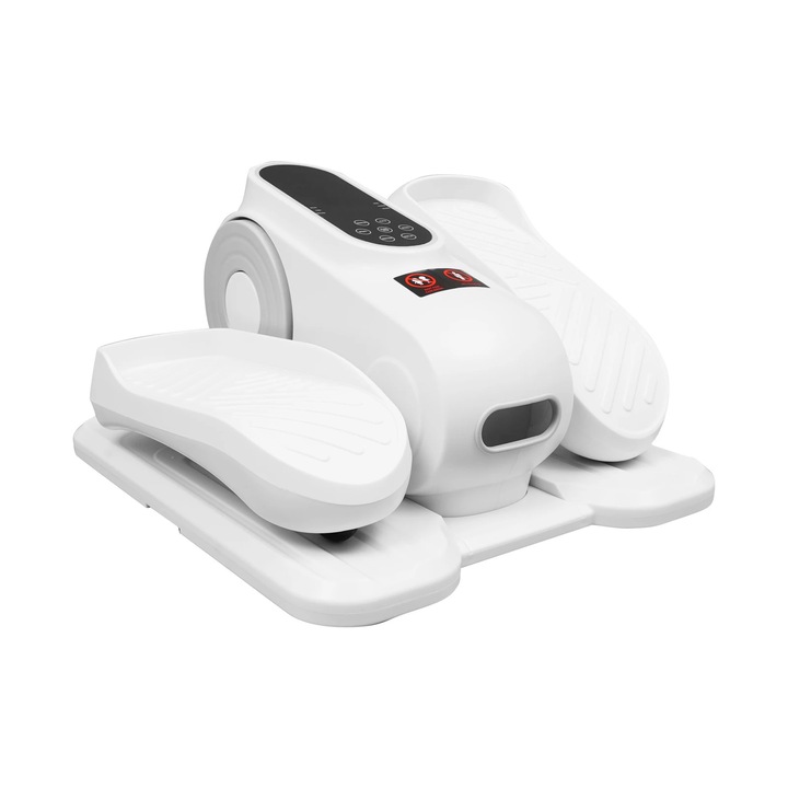 Pedalier Mini cu Telecomanda, 12 Viteze, Alb, 44x37, 5x25, 5cm