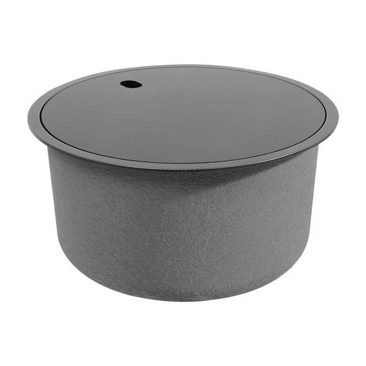 Chiuveta bucatarie, inox, negru