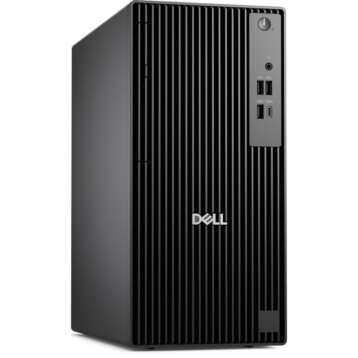 Desktop PC Dell Pro Tower, Intel Core Ultra 5-235, 8GB, SSD 512GB, 324x293x154mm, Negru