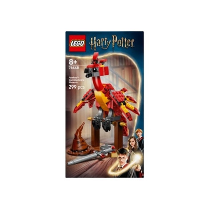 Fawkes Főnix Dumbledore Építőkészlet