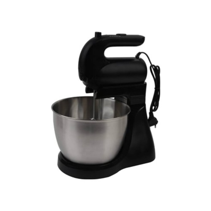 Mixer Bazarao 200W cu bol, negru