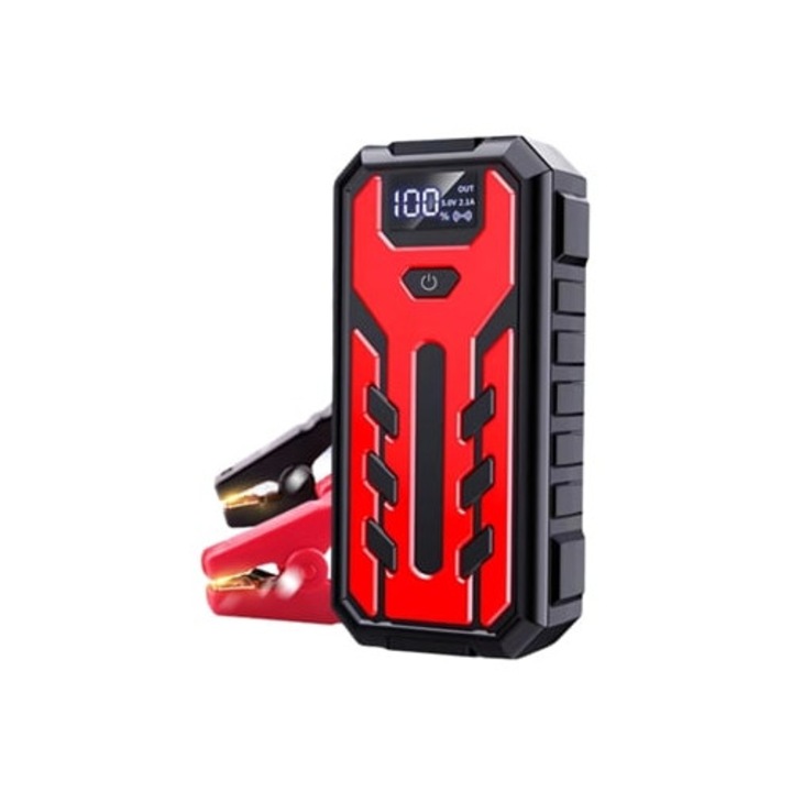 Redresor auto 3-in-1, lanterna, KLACK