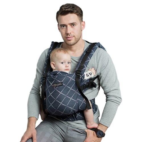 Marsupiu Isara Standard Organic Diamonda Blue Ink