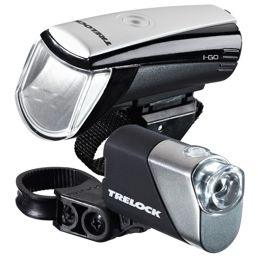 Set Far Bicicleta Trelock LS 750 I-GO BATT-LS 710 Reego Alb