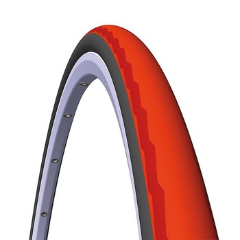 Anvelopa Bicicleta Mitas R01 Phoenix - 700 x 23C, Negru-Rosu Anvelopa Bicicleta Mitas R01 Phoenix - 700 x 23C, Negru-Rosu