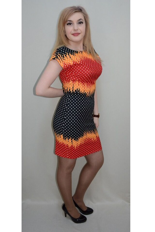 Rochie cu croi clasic, design de buline , D&J Exclusive ,, Negru