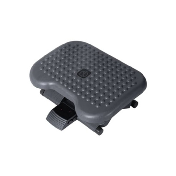 Szürke műanyag lábtartó, 46x35x11-17 cm