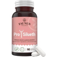ProSilueth Capsule - Formula unica pentru cura de slabire, plante medicinale cu actiune dovedita pentru accelerarea metabolismului, arderea grasimilor, reducerea apetitului si detoxifierea organismului - 90 capsule