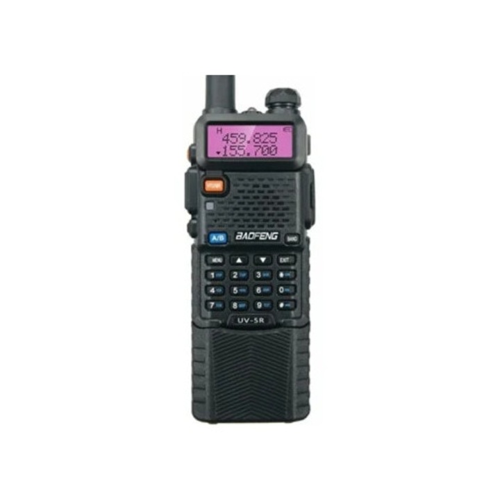 Statie radio UV 5R 5W, 3800mAh, dual band, 128 canale, Walkie Talkies