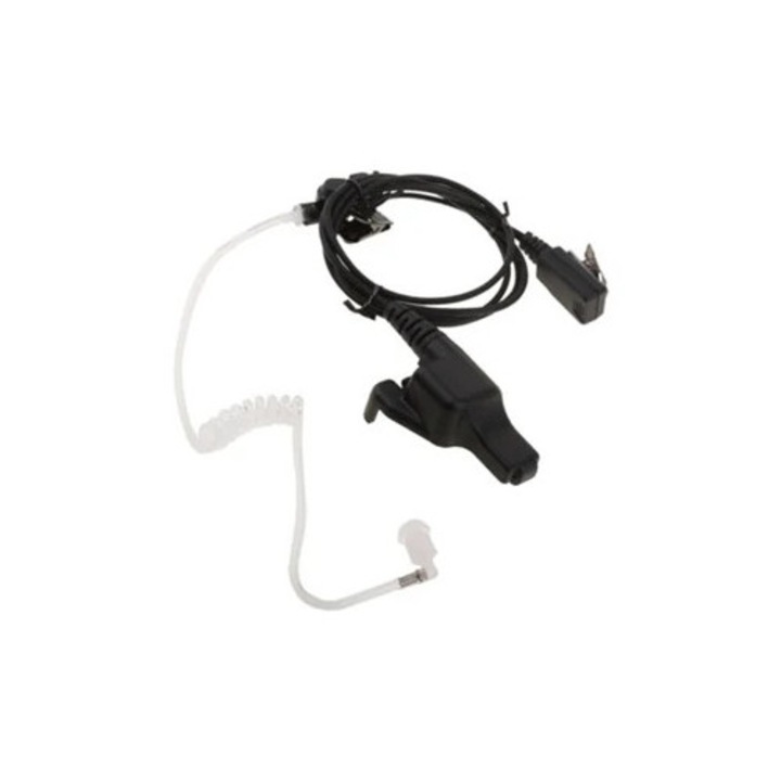 Walkie-Talkie fejhallgató rádióállomásokhoz, Motorola XTS5000 / XTS2500 kompatibilis, fekete színű