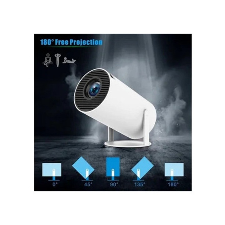 Videoproiector Hy300 Pro 4k, Android 11, Dual Wifi6, 1280x720