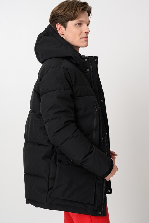 Canadian Peak, Geaca cu gluga Alberteak, Negru