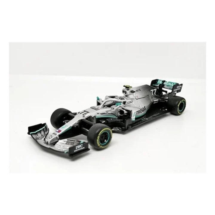 Masinuta diecast Bburago F1 2019 Benz AMG Petronas W10, 1:43, multicolor