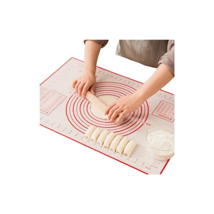 Covoras de patiserie din silicon, antiaderent, rezistent la caldura