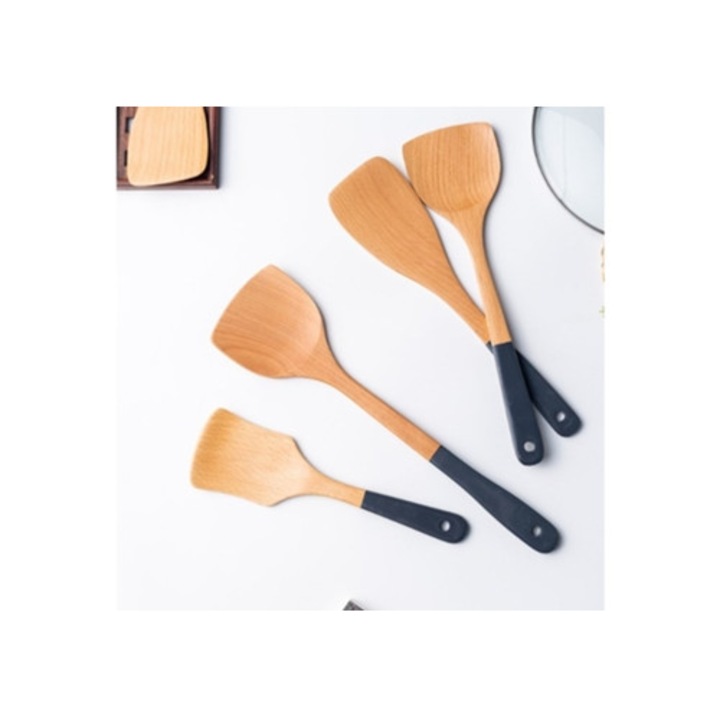 Konyhai edénykészlet, spatula, leveseskanál