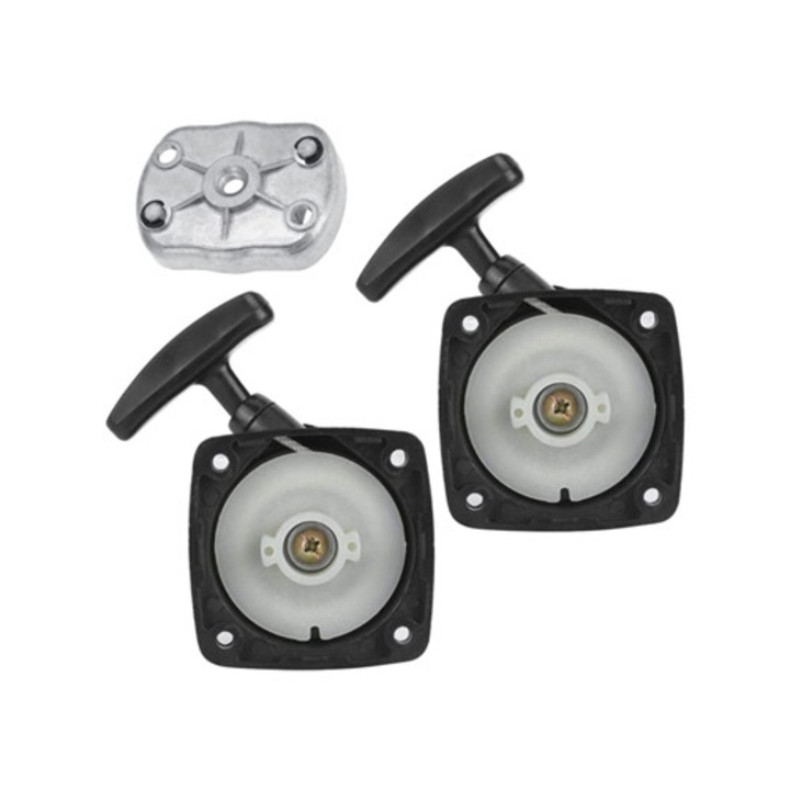 Mini Pocket Bike, Set 2 Piese, Motor Kick Starter Universal, Disc Starter