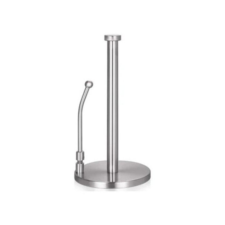 Papírtörlő adagoló, ezüst, egy nyílású, pultra helyezhető