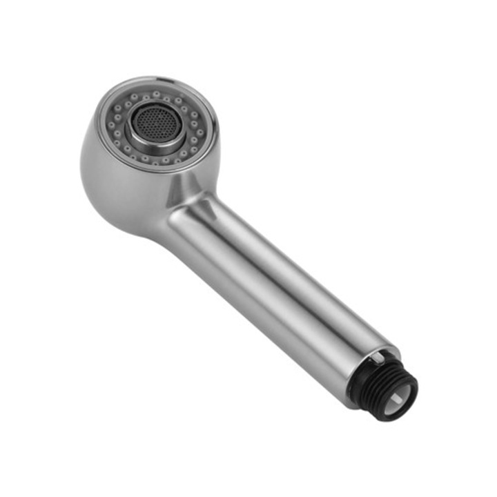 Пръскачка за кухненска батерия, с прибираща се глава за пръскане, никел с четка