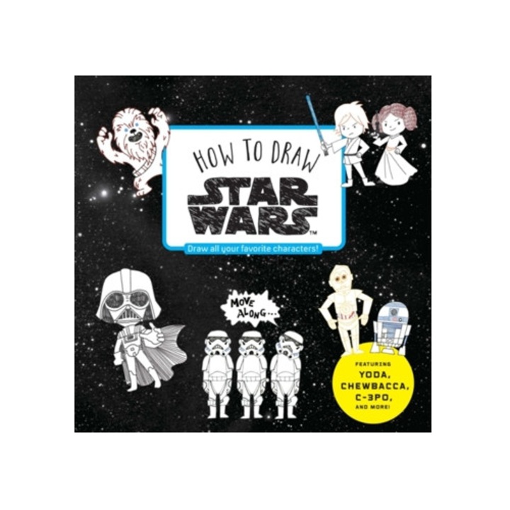 How to Draw Star Wars Adapted By Viz Media (English)