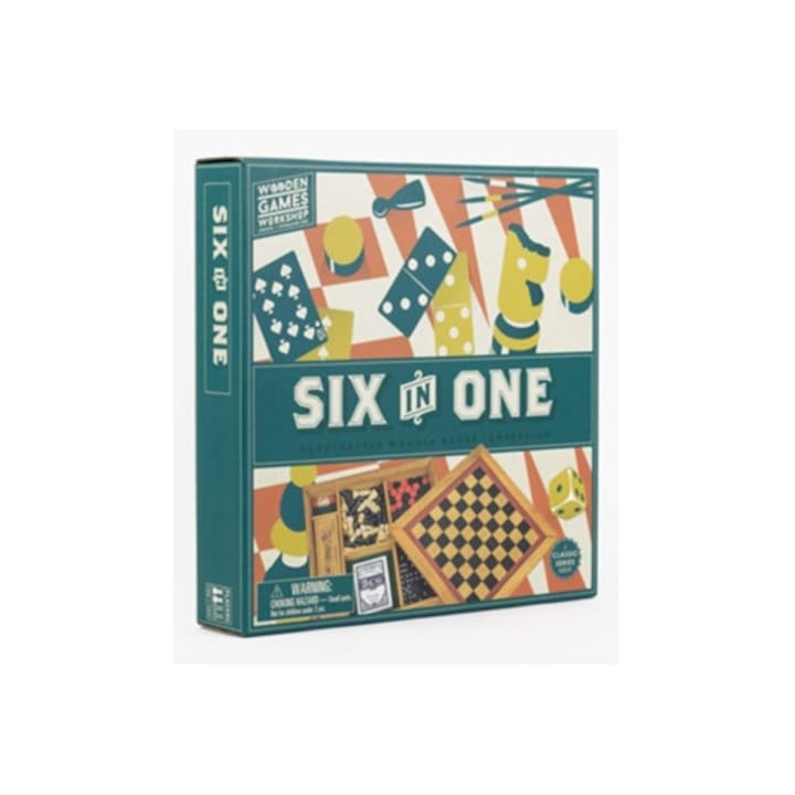 Társasjáték Kompendium Six In One, 9 év