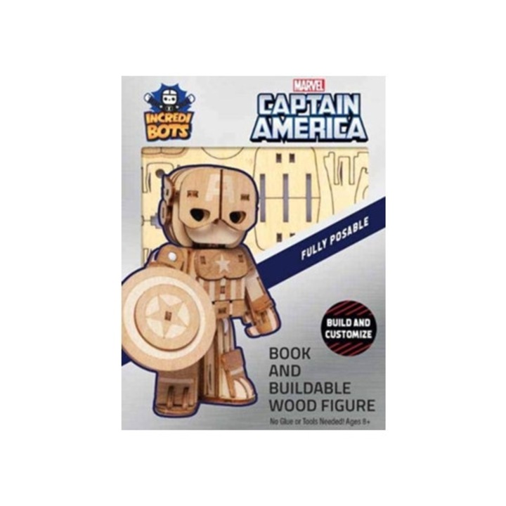 Incredibuilds Marvel Captain America Incredibot