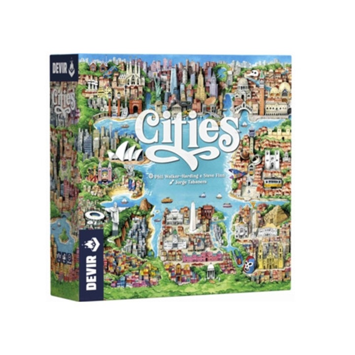 Társasjáték Juego Cities Devir