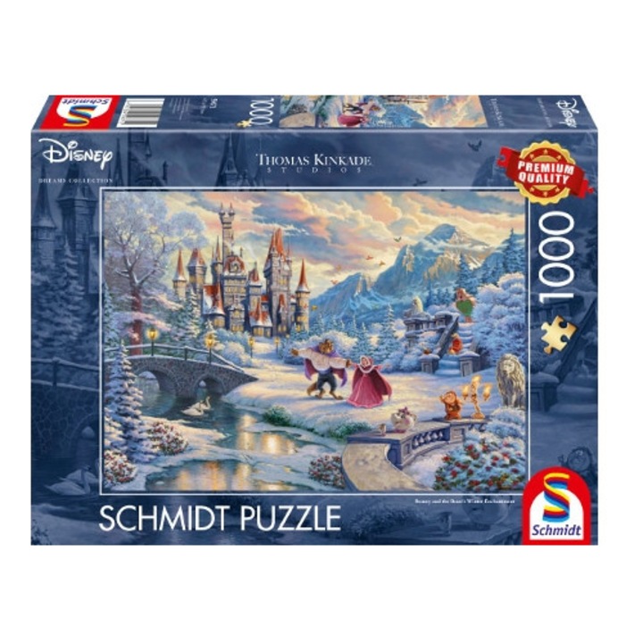 Puzzle 1000 darabos, SCHMIDT SPIELE, Rajzok