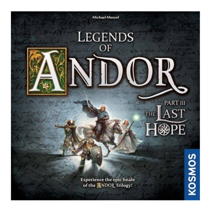 KOSMOS Andor legendái: Az utolsó remény, társasjáték, 10 éves kortól