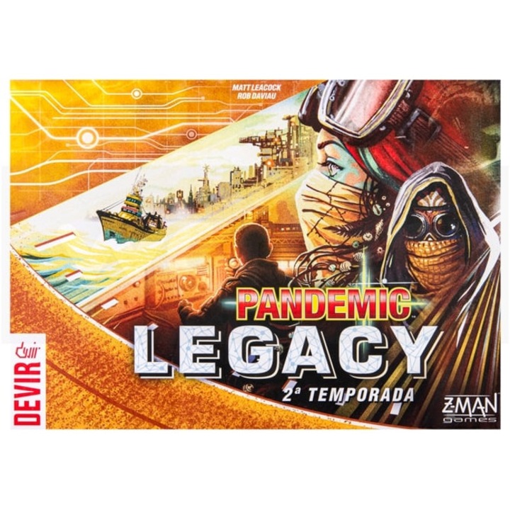 Настолна игра Pandemic Legacy 2: Yellow, минимално ниво 14, средна трудност